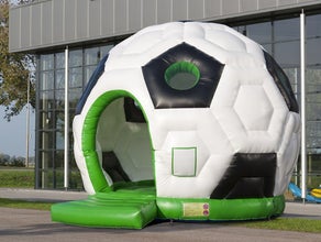 Hüpfburg Fußball Ø ca. 5m, inkl Gebläse