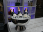 Champagner Bowl mieten – Miettisch, Eventtisch, Veranstaltungstisch, Partytisch, Tischzubehör - Galerie - Bild 3
