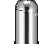 Mülleimer Pushboy Edelstahl 50L