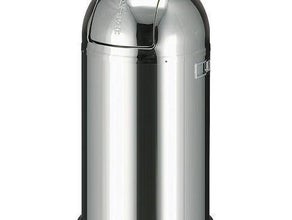 Mülleimer Pushboy Edelstahl 50L