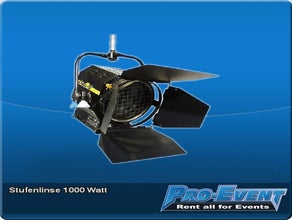 Stufenlinse 1000 Watt