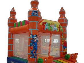 Hüpfburg mieten Typ: Kinder Hüpfburg Fantasia 3x4m