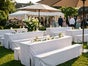 Bierzeltgarnitur mit Hussen mieten – Vom Biertisch zur Gala-Tafel: Eleganz pur für Ihr Event! - Galerie - Bild 3