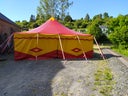 Zirkuszelt 8 x 8m eckig mit ca. 64qm Grundfläche - Galerie - Bild 1