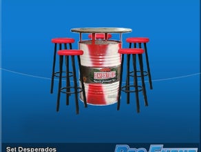 Desperados Stehtisch-Set
