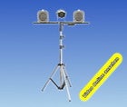 Showtec LED Lichtanlage mit Plump Flower Effekt und 2x RGB Spots - DMX Steuerbar