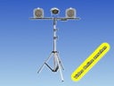 Showtec LED Lichtanlage mit Plump Flower Effekt und 2x RGB Spots - DMX Steuerbar