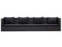 Rattan Lounge / Sofa / Couch eckig - Galerie - Bild 2