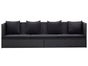 Rattan Lounge / Sofa / Couch eckig - Galerie - Bild 2