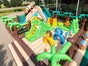 XXL Hüpfburg Jungle World mieten Wilde Tiere Rutsche Kletterberg - Galerie - Bild 3