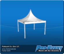 Faltzelt 3 x 3m V1