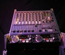 Keyrack I - Mischpult Ecler MAC 90I und Denon DN 4500F Doppel CD Player / MP3