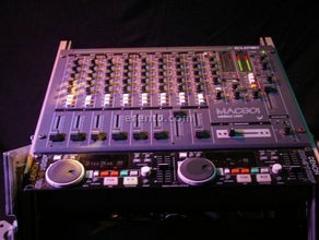 Keyrack I - Mischpult Ecler MAC 90I und Denon DN 4500F Doppel CD Player / MP3