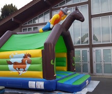 Cowboy Pferde Hüpfburg
