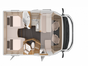 Hundemobil Knaus Sky Wave 700 MEG, mit Hundegarage, 4,4to, Einzelbetten, Vollausstattung - Galerie - Bild 4