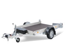 Absenkanhänger, Motorradanhänger, Autotransportanhänger