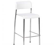 Barhocker stapelbar weiß
