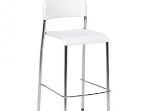 Barhocker stapelbar weiß