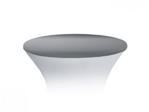 Stretchhusse Deckel silber