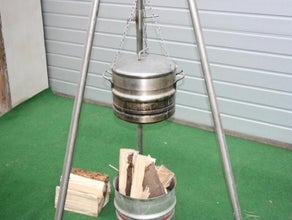Kesselgulasch Dreibock, Suppentopf, Kessel