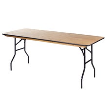 Banketttisch, rechteckig, 183cm