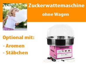 Zuckerwattemaschine Zuckerwatte für Ihre Party