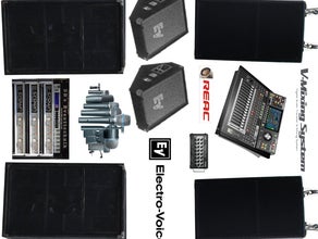 Lautsprecheranlage für Live - Band Pack III - DIGITAL