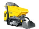 Dumper Dt08 Wacker Neuson 800KG mieten leihen Selbstladeschaufel