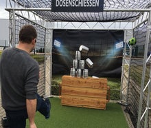 Dosenschiessen / Fußball Zielschiessen buchen