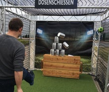 Dosenschiessen / Fußball Zielschiessen buchen