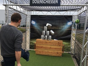 Dosenschiessen / Fußball Zielschiessen buchen