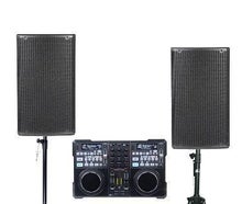 1200W Party S + Musikanlage, Partyanlage, PA Anlage, Tonanlage, Boxen, optional mit Bluetooth (Aufpreis 10 Euro)