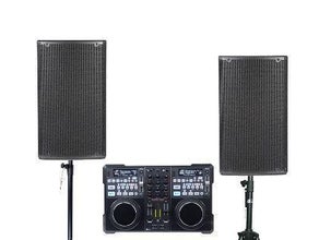 1200W Party S + Musikanlage, Partyanlage, PA Anlage, Tonanlage, Boxen, optional mit Bluetooth (Aufpreis 10 Euro)