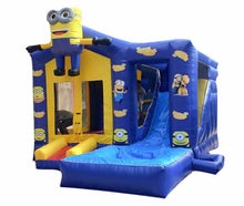 Hüpfburg Minions