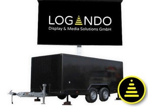 LED Boxtrailer 15m² - LED Trailer mieten | für gewerbliche Kunden