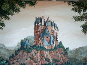 Rittterburg oder Märchenburg - Bühnenbild