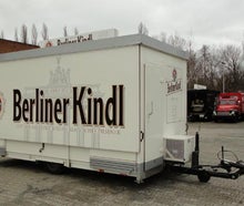 Großer Bierwagen / Ausschankwagen 4-ltg mit Kühlzelle (Berliner Kindl)