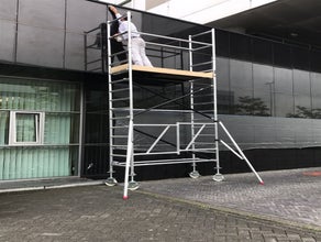 Rollgerüst Arbeitshöhe bis 6,30 m  Alu Gerüst