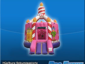 Hüpfburg Geburstagstorte