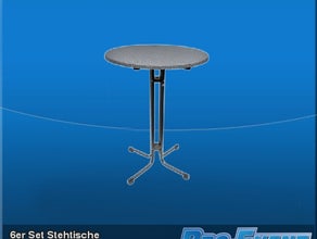 6er Set Stehtische