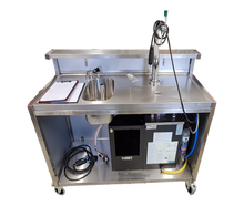 Profi Zapftheke komplett mieten – Bartheke, Mobile Bar, Ausschanktheke, Eventtheke