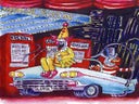 Gasoline - Kulisse, Karneval, Clown, Tankstelle