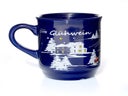 Glühweinbecher - Glühweintasse - 0,24l - blau