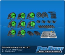 Zeltbeleuchtung Set 10 LED