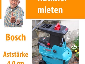 Bosch Häcksler bis 4 cm