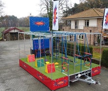 Ninja Warrior Kids Action, Klettergarten, Kletterwand, Parcour