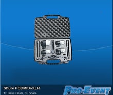 Shure PGDMK6-XLR (Mic-Set für Schlagzeugabnahme)
