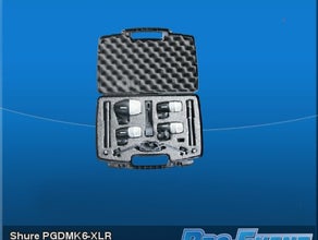 Shure PGDMK6-XLR (Mic-Set für Schlagzeugabnahme)