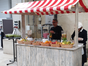 Buffet-Marktstand gelb mieten – Bartheke, Mobile Bar, Ausschanktheke, Eventtheke - Galerie - Bild 3