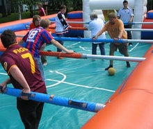 Human Table Kicker - Riesenkicker - Menschenkicker XXL - Life Soccer -Humansoccer inkl. 19% MwSt.